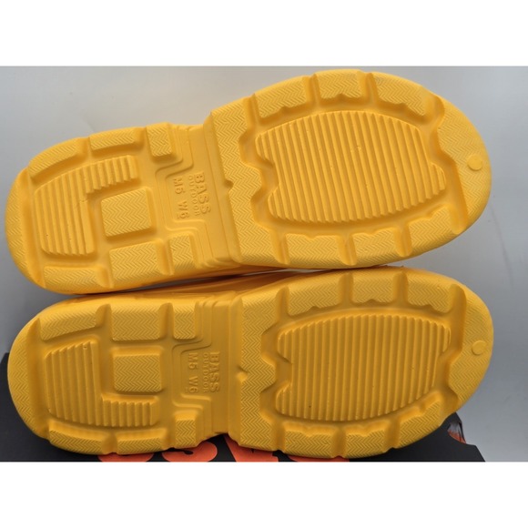 BASS OUTDOOR Men's Comfy Field Slide Slipper - SIZE M5 W6 - OLD GOLD - Picture 13 of 13